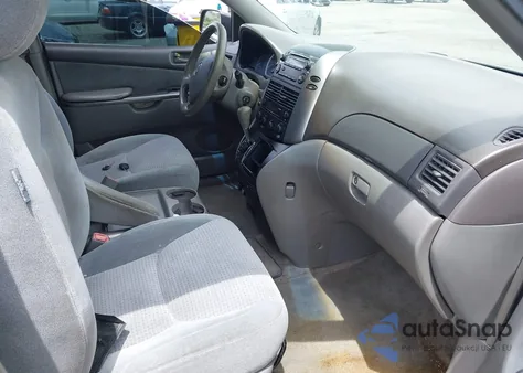 2006 Toyota Sienna Ce из США, поврежденный, VIN 5TDZA23C96S571501